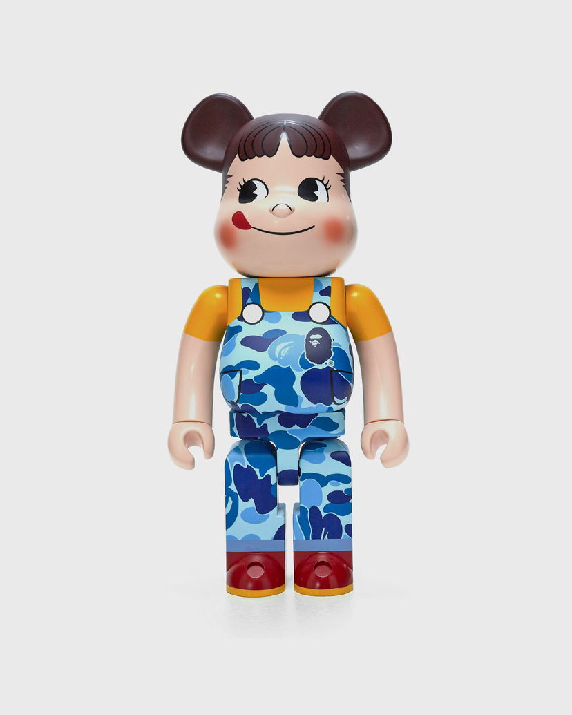 Колекционерско Medicom Toy BAPE X PEKO-CHAN BLUE 1000% BE@RBRICK Figure Многоцветен | MED1766