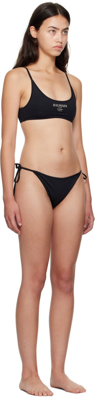 Бански Balmain Balmain 'Couture' Bikini Черно | BKBS22430, 1
