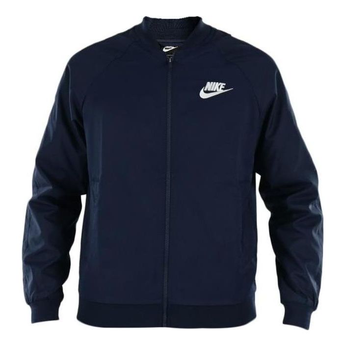 Яке бомбър Nike Men's Sportswear Bomber Jacket Синьо | 832225-451
