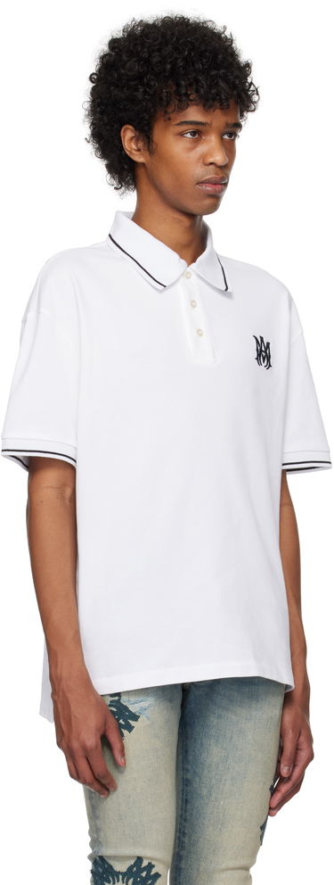Поло тениска AMIRI Amiri MA Core Logo Polo Бяло | AMJYPO1009, 1