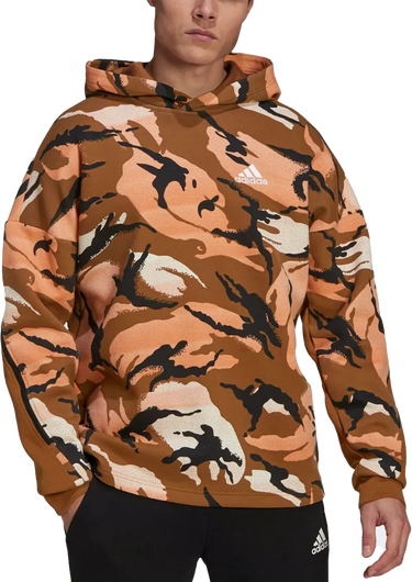 Суитчър adidas Originals Street Hoodie AOP Кафяво | gq2911, 0