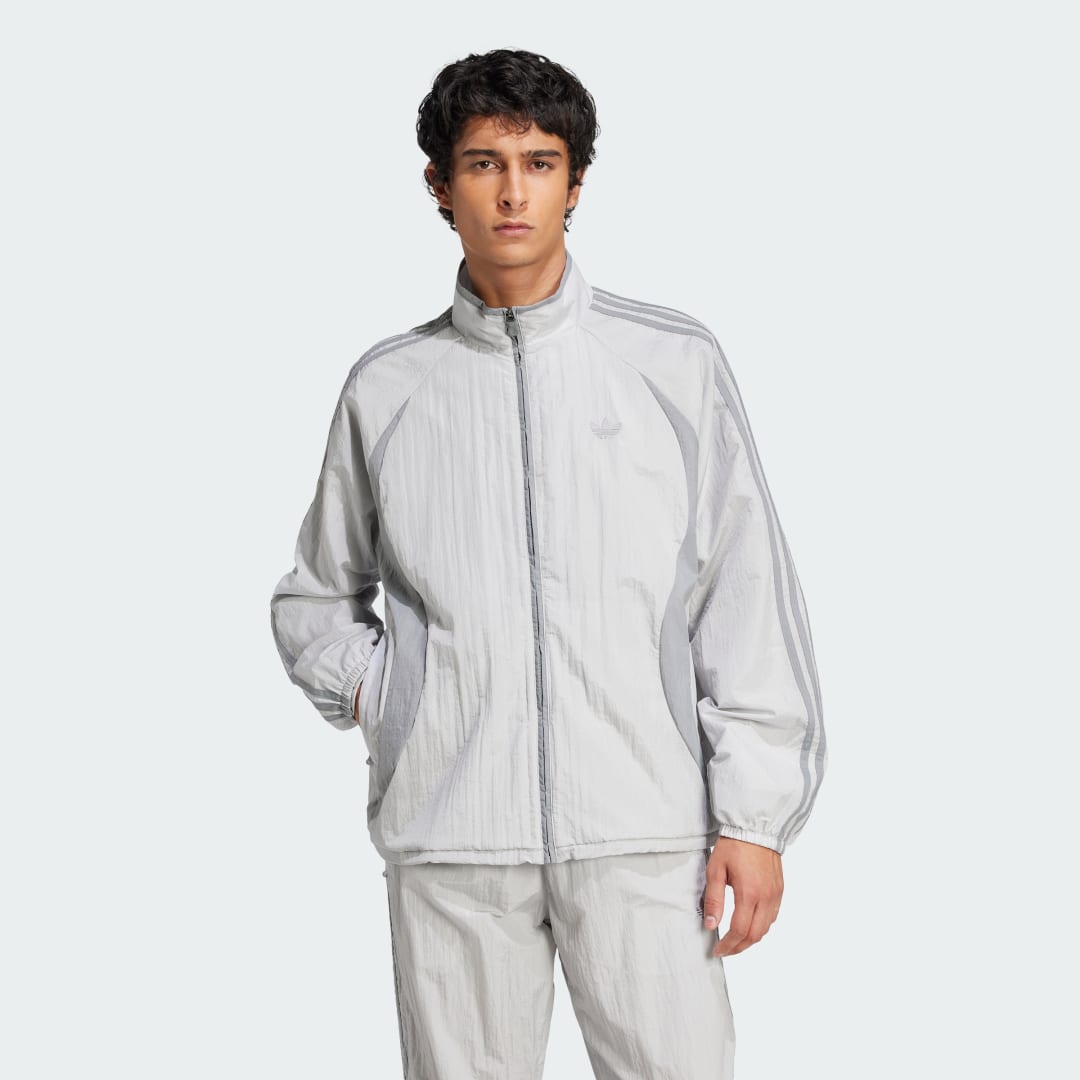 Ветровка adidas Performance Adicolor 2000s Woven Track Jacket Сиво | JP1138, 0