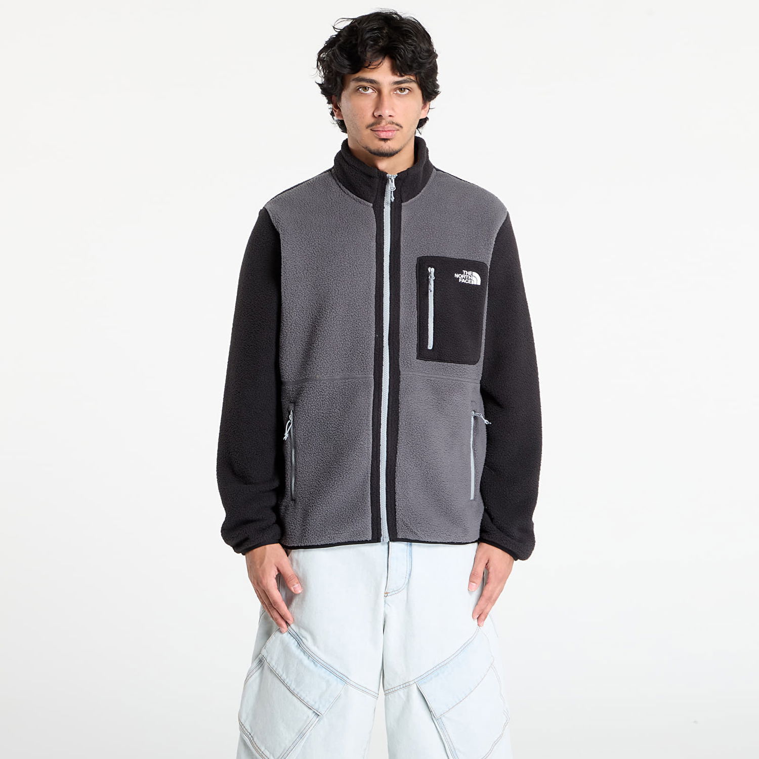 Яке The North Face The North Face Men's Yumiori Full Zip Fleece Jacket Сиво | NF0A883RWVO1, 0