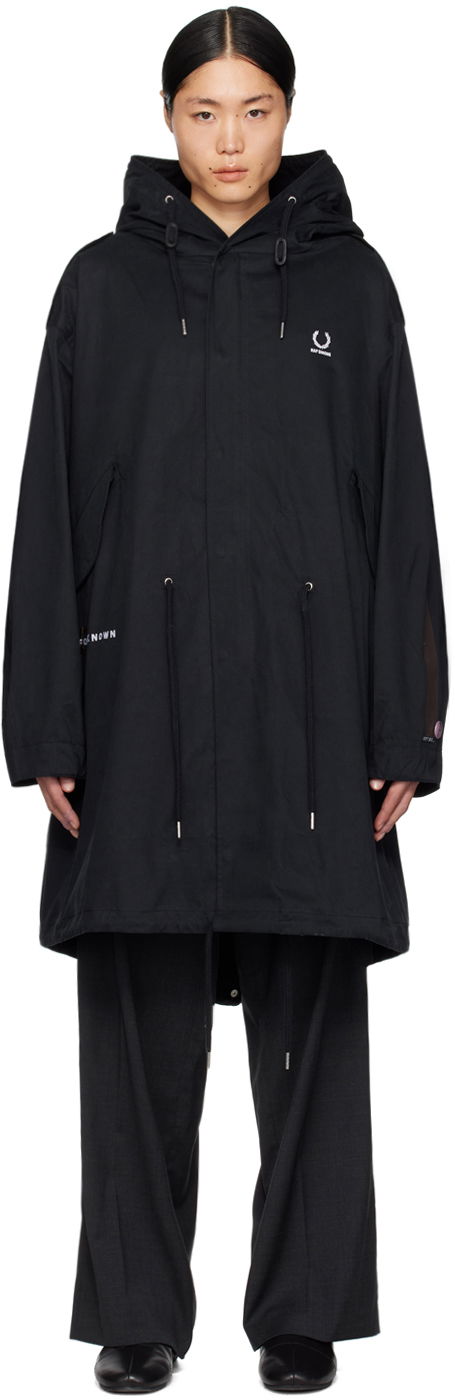 Палта RAF SIMONS Fred Perry x Coat Черно | SJ6524, 0