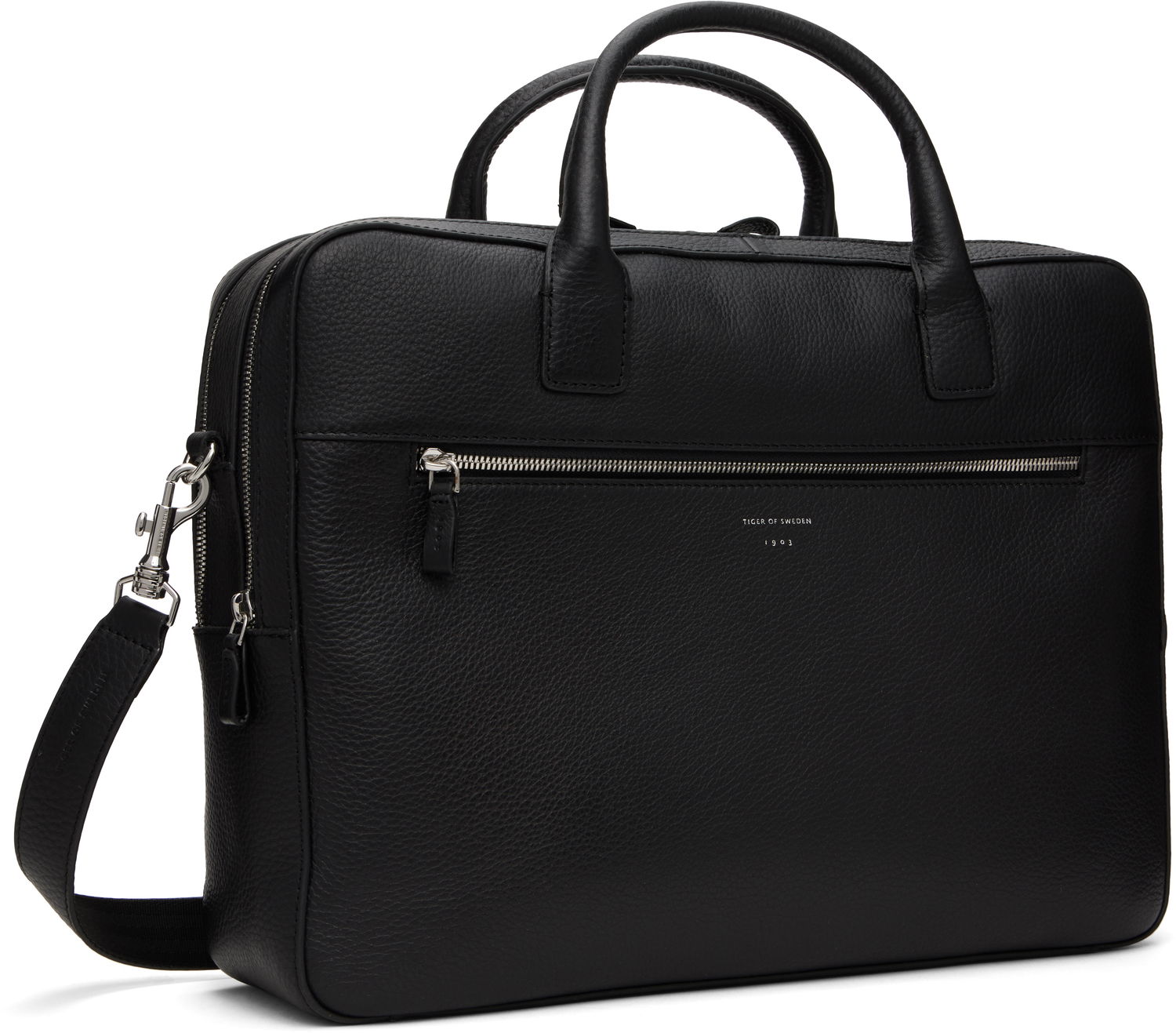 Дамска чанта Tiger of Sweden Tiger of Sweden Beridare Briefcase Черно | T70332114, 1