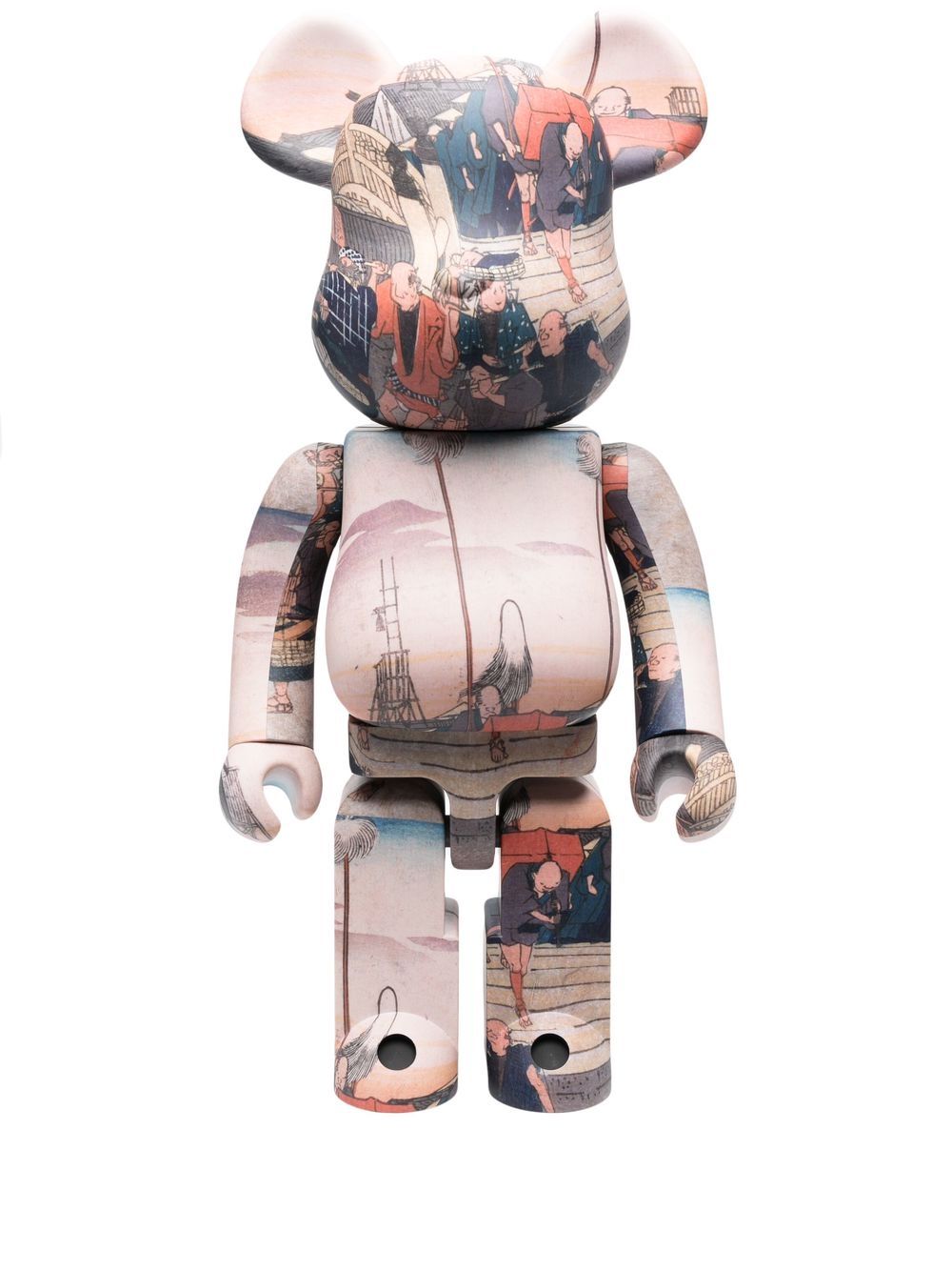 Колекционерско Medicom Toy Be@rbrick 1000% Utagawa Hiroshige figure - Brown Бежово | BBRACK1000HIRO519481247, 0