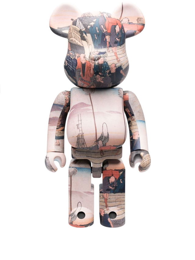 Be@rbrick 1000% Utagawa Hiroshige figure - Brown