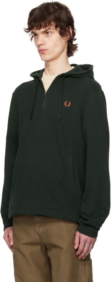 Суитчър Fred Perry Fred Perry Smock Hoodie Зелено | M8619, 3