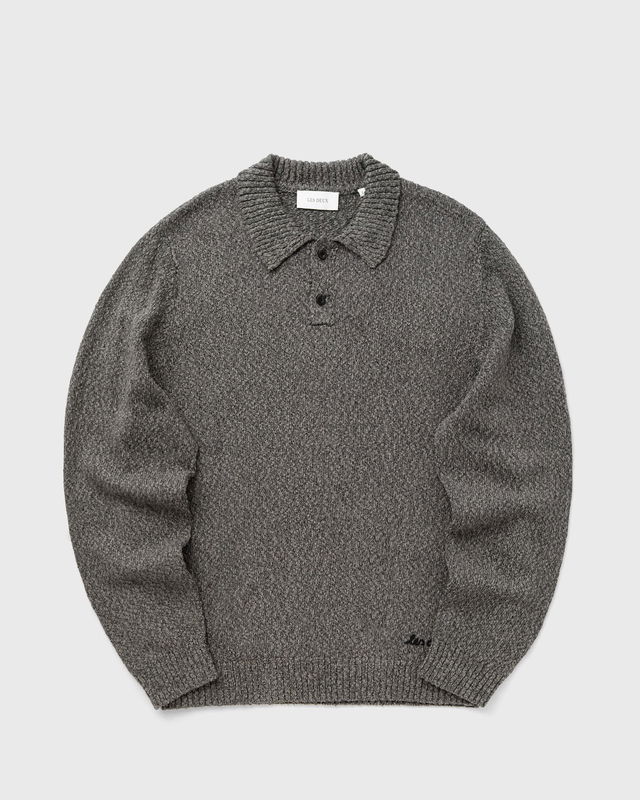 Mouliné Knitted Polo Shirt