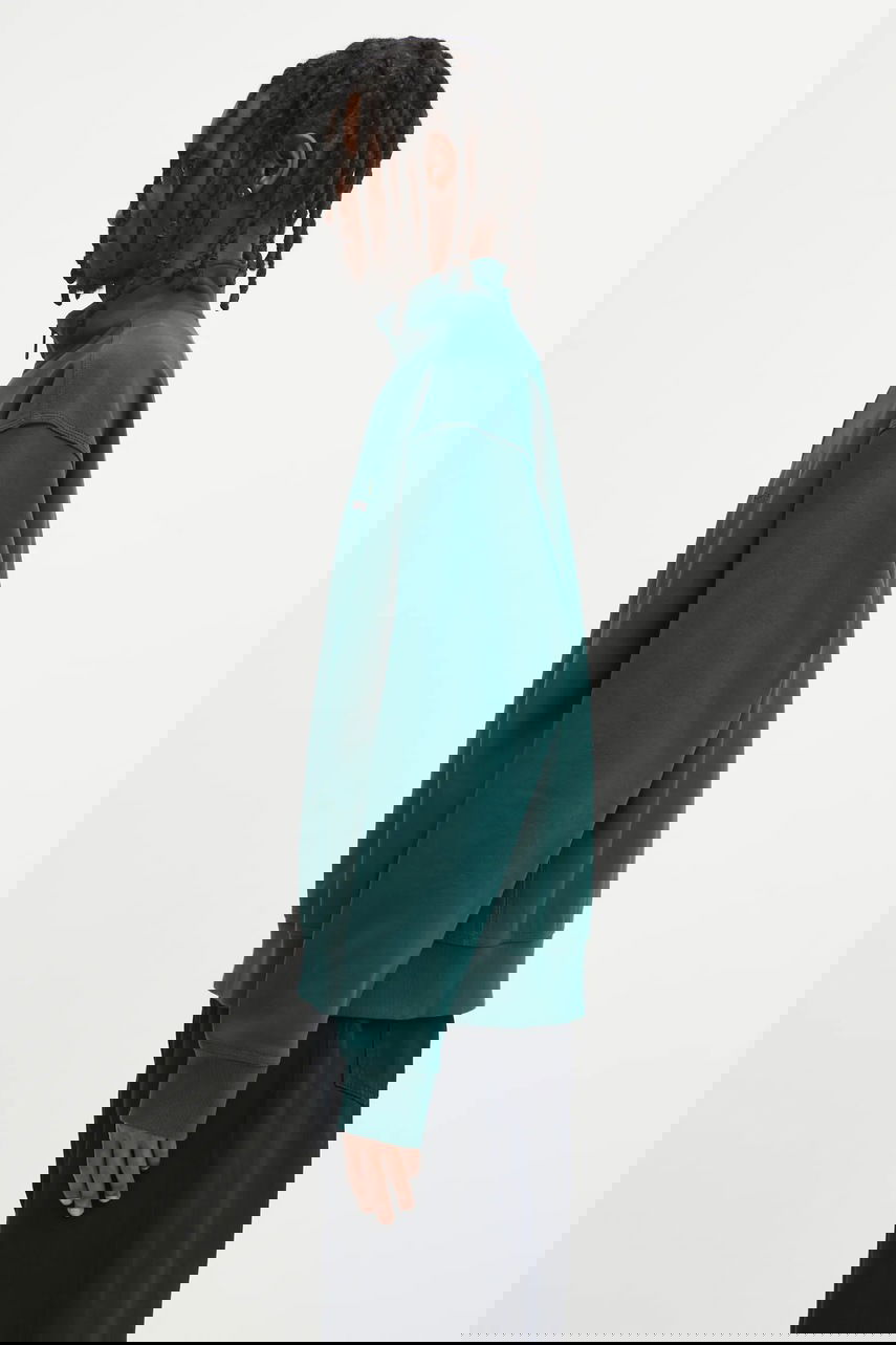 Суитчър Carhartt WIP Half Zip American Script Sweatshirt Зелено | I027014.05AXX, 1