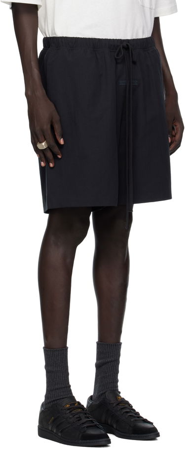 Къси панталони Fear of God Fear of God ESSENTIALS Oxford Soccer Shorts Черно | 160SP254600F, 1