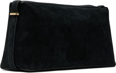 Дамска чанта TOTEME Belted Suede Clutch Черно | 253-WAL0093-LE0004, 2