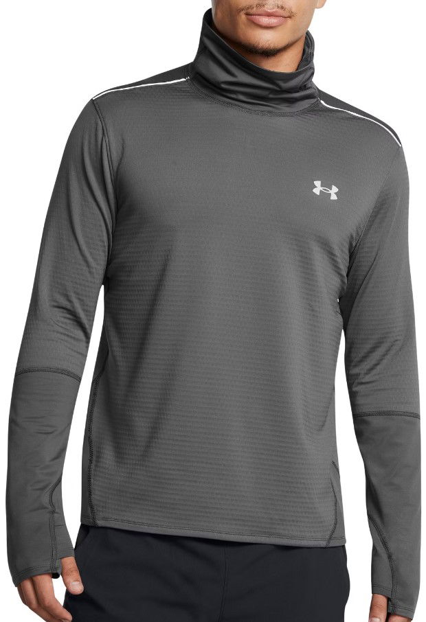 Тениска Under Armour Funnel Neck Running Shirt Сиво | 1387794-025