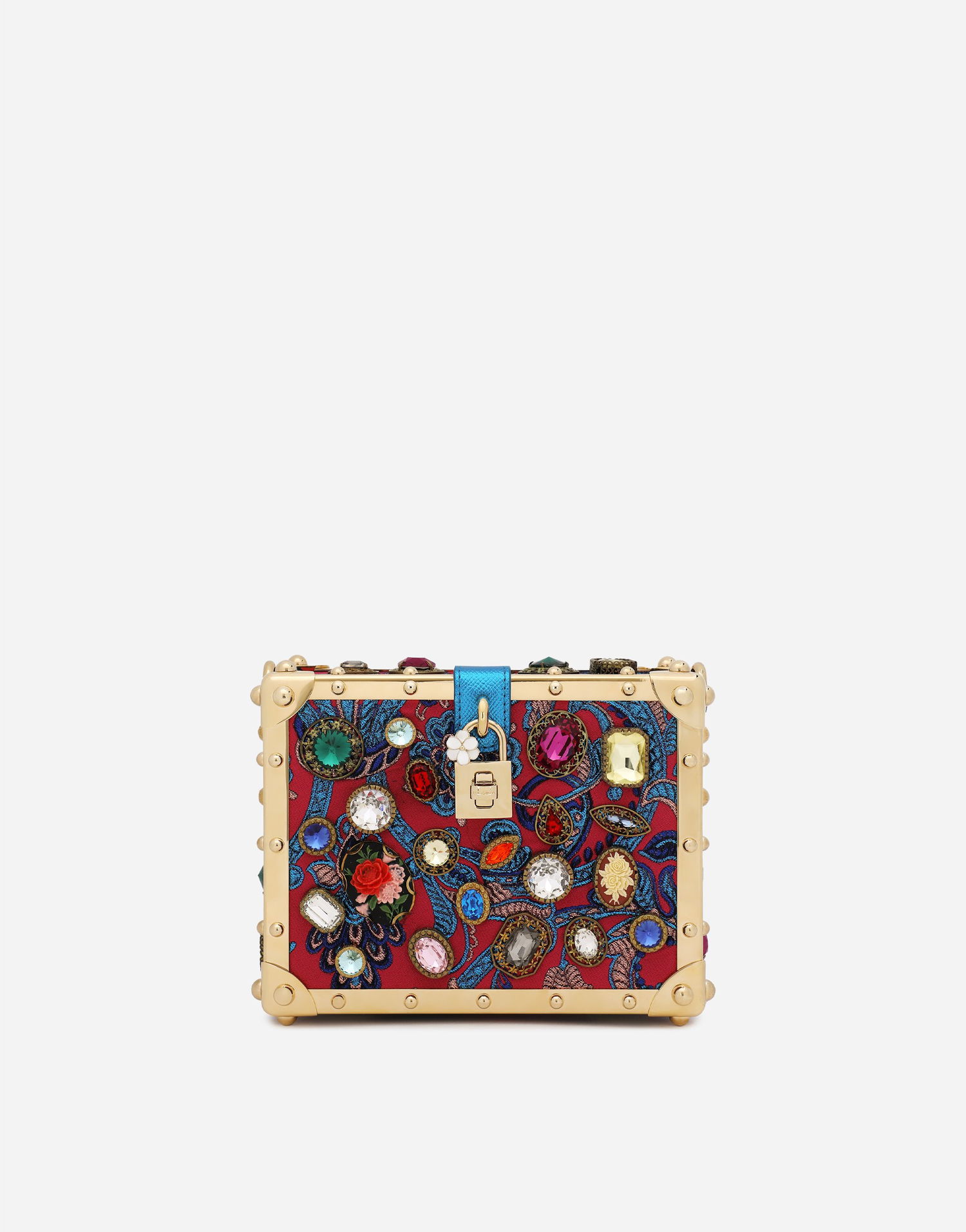 Дамска чанта Dolce & Gabbana Dolce & Gabbana Dolce Box Bag With Embroidery Многоцветен | BB7165AY5938V933, 0