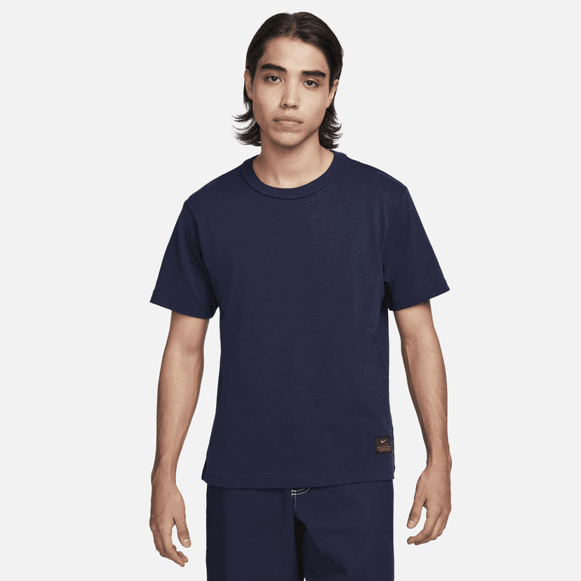 Тениска Nike Life Knit Top Тъмно синьо | FN2645-451