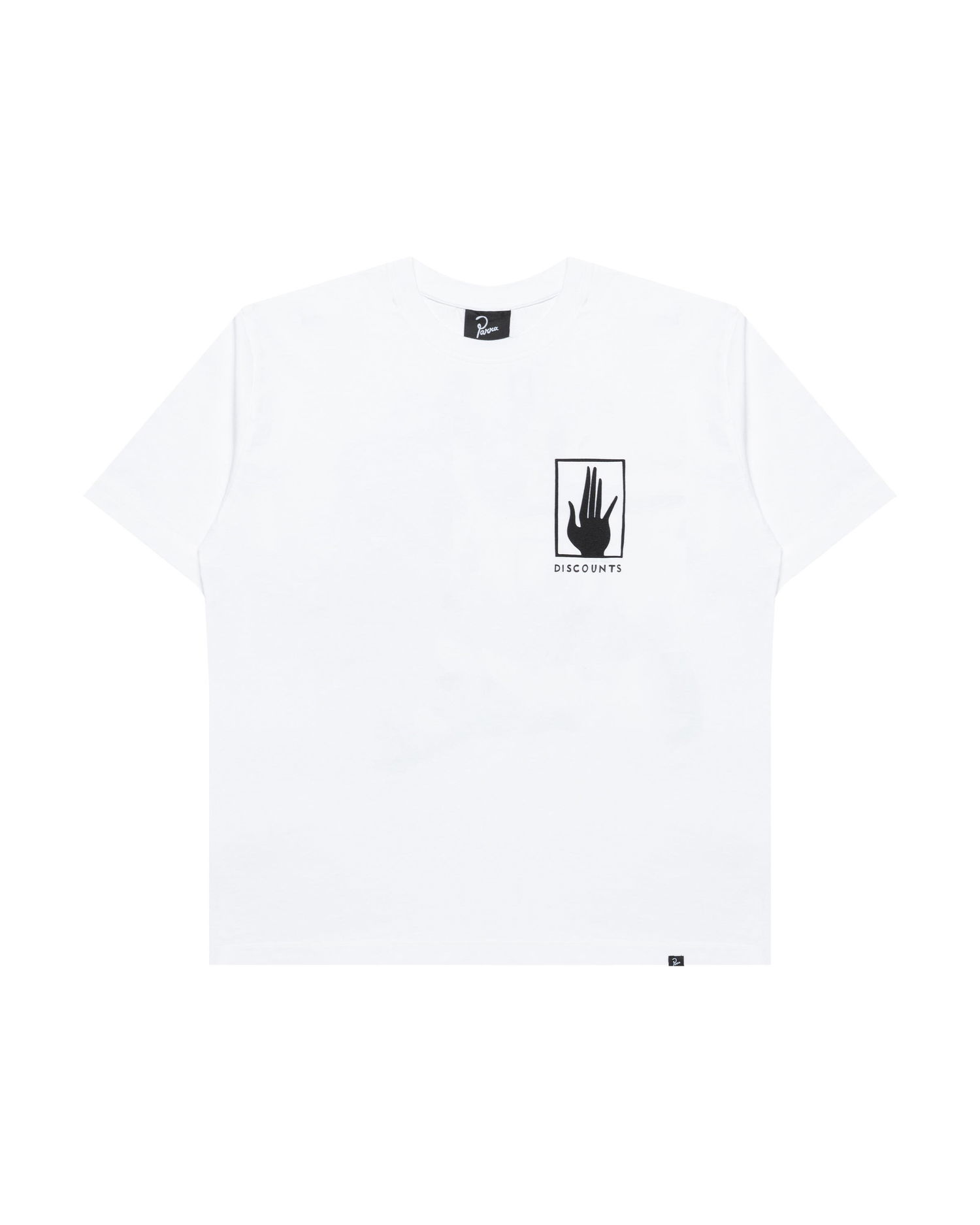 Тениска By Parra Parra Yoga Discounts T-Shirt Бяло | 53405, 0