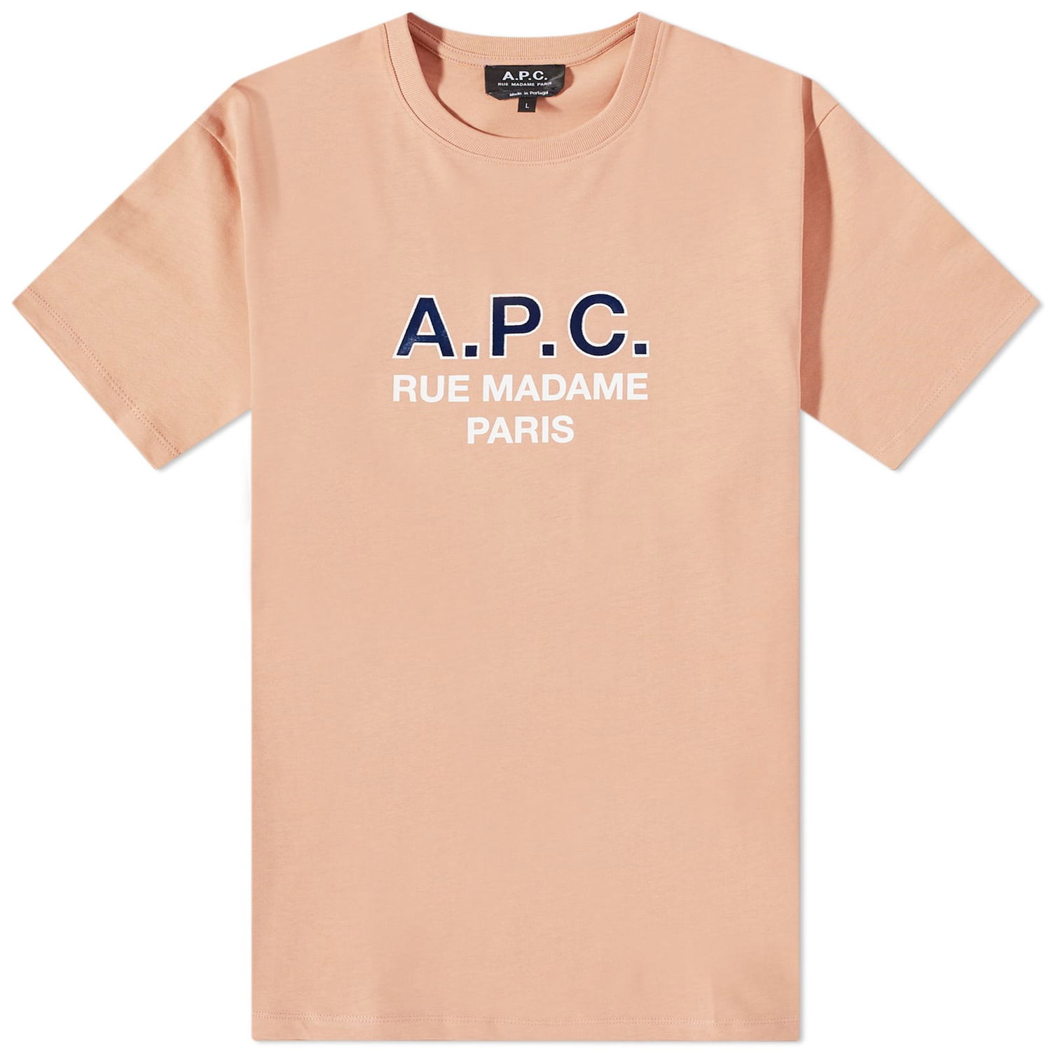 Тениска A.P.C. Madame Logo Tee Розово | COEZC-H26175-FAD, 0