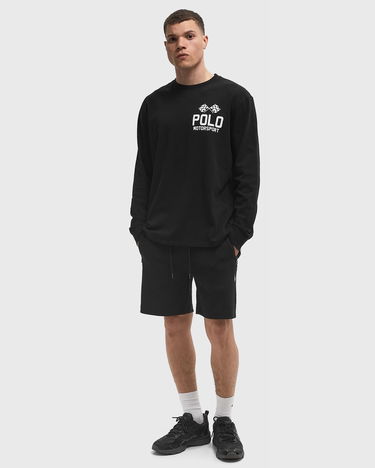 Къси панталони Polo by Ralph Lauren Athletic Drawstring Shorts with Side Stripes and Zipper Pockets Черно | 710971948002, 2