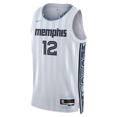 Фланелка Nike Ja Morant Memphis Grizzlies City Edition Swingman DRI-FIT Isaac Hayes Tribute Jersey Бяло | HM5986-104, 0