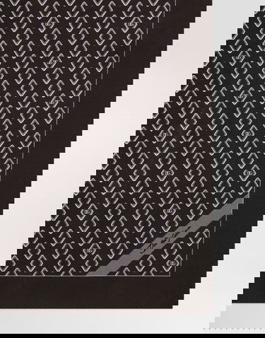 Шал Dolce & Gabbana Dolce & Gabbana Silk Pocket Square with Micro Diamond Print and Logo Черно | GR412EG0WUGM3725, 1