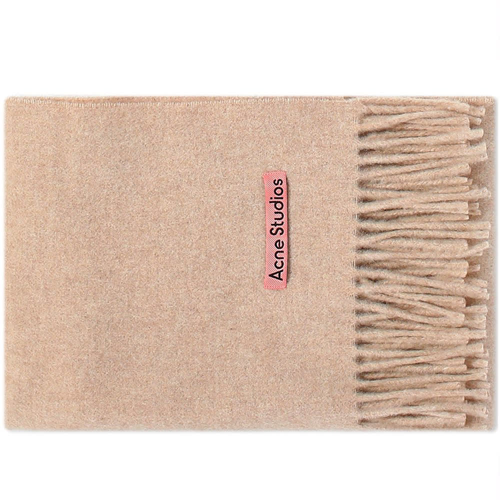 Шал Acne Studios Canada Narrow New Scarf Oatmeal Melange Бежово | CA0210-633, 0