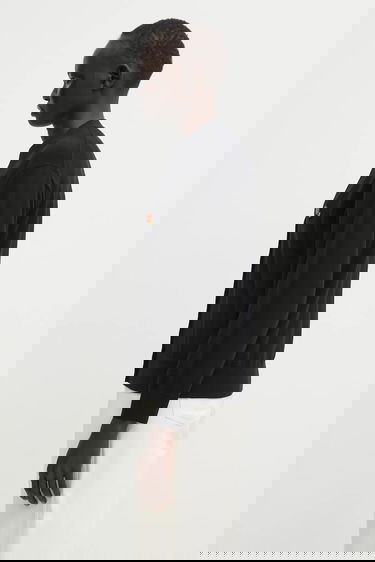 Пуловер KENZO Pop Lightweight Wool V-Neck Cardigan with Embroidered Flower Черно | FF52CA4833LB.99J, 1