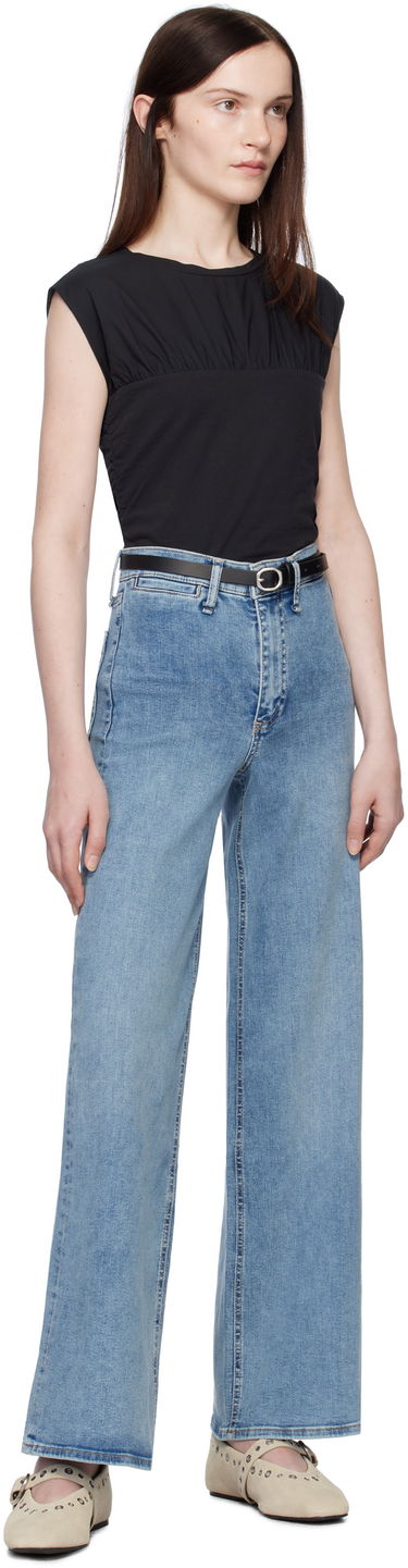 Потник rag & bone Rag & Bone Mica Banded Top Черно | WCC24HT009M409, 3