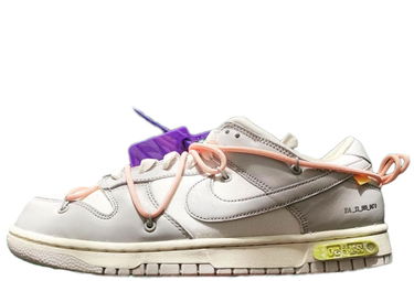 Кецове и обувки Nike Off-White x Dunk Low "Lot 24 of 50" Сиво | DM1602-119, 1