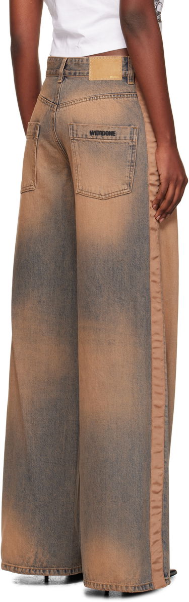 Дънки We11done We11done Wide Leg Jeans Кафяво | WD-DP2-25-339-W-BG, 2