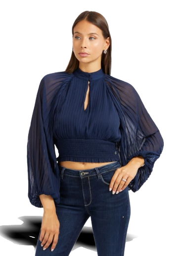 Pleated Blouse