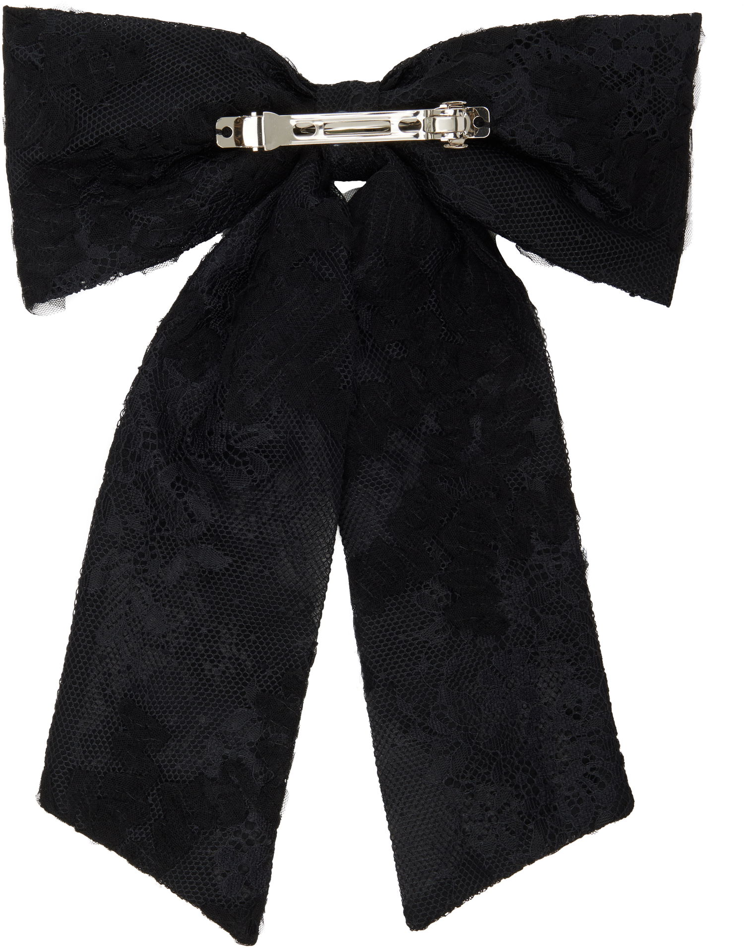 Шал Anna Sui Anna Sui Lace Bombo Bow Hair Clip Черно | 1125M91, 1