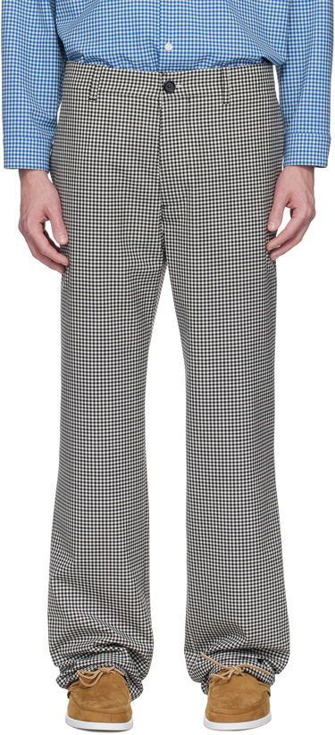 Панталони Marni Marni Gingham Wool Blend Trousers Многоцветен | PUMU0285A0 UTP787, 0