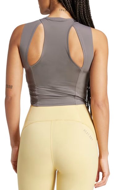 Потник adidas Originals Adidas Elev HIIT Cropped Training Tank Top Сиво | it7432, 1