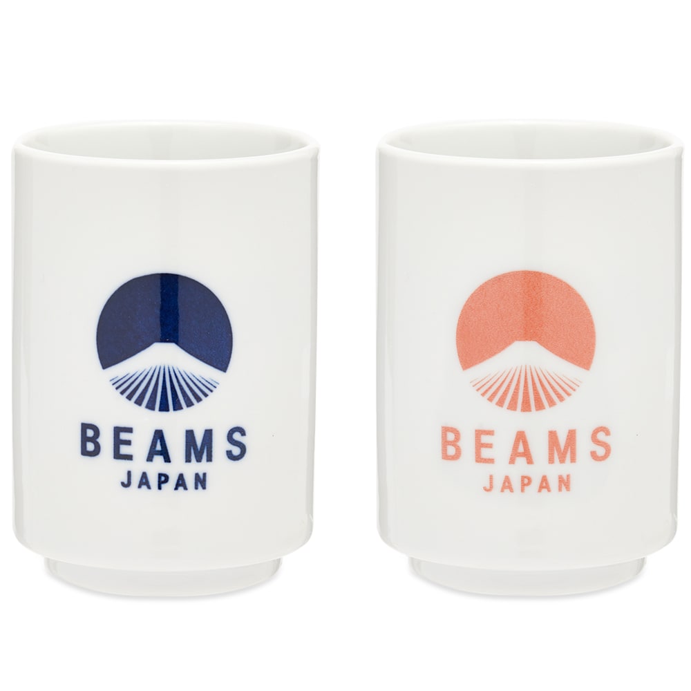 Домашен декор BEAMS BEAMS JAPAN Logo Ceramic Cup Set Бяло | 56710389950, 1