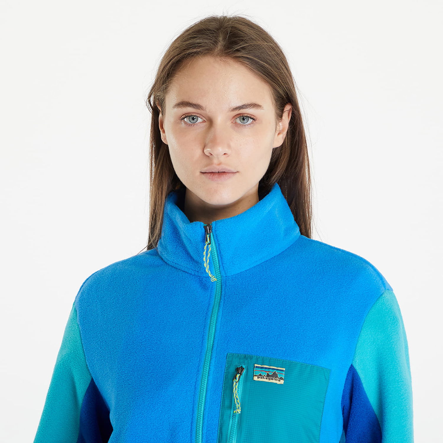 Суитчър Patagonia Microdini 1/2 Zip Pullover Vessel Blue Синьо | 26260 VSLB, 1