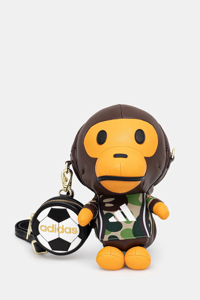 adidas Originals BAPE MILO Plush Bag