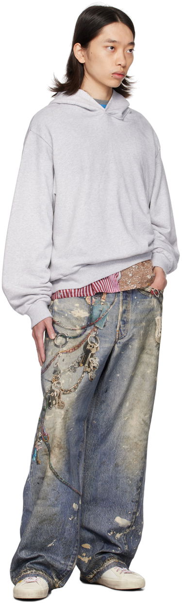 Дънки Acne Studios Acne Studios Loose Fit 1981M Jeans Синьо | B00374-, 3