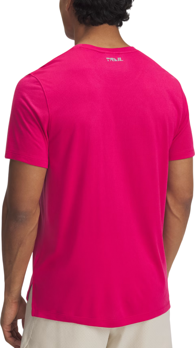 Тениска Under Armour Trail Run Short Sleeve T-Shirt Розово | 1389807-681, 1