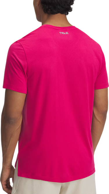 Тениска Under Armour Trail Run Short Sleeve T-Shirt Розово | 1389807-681, 1