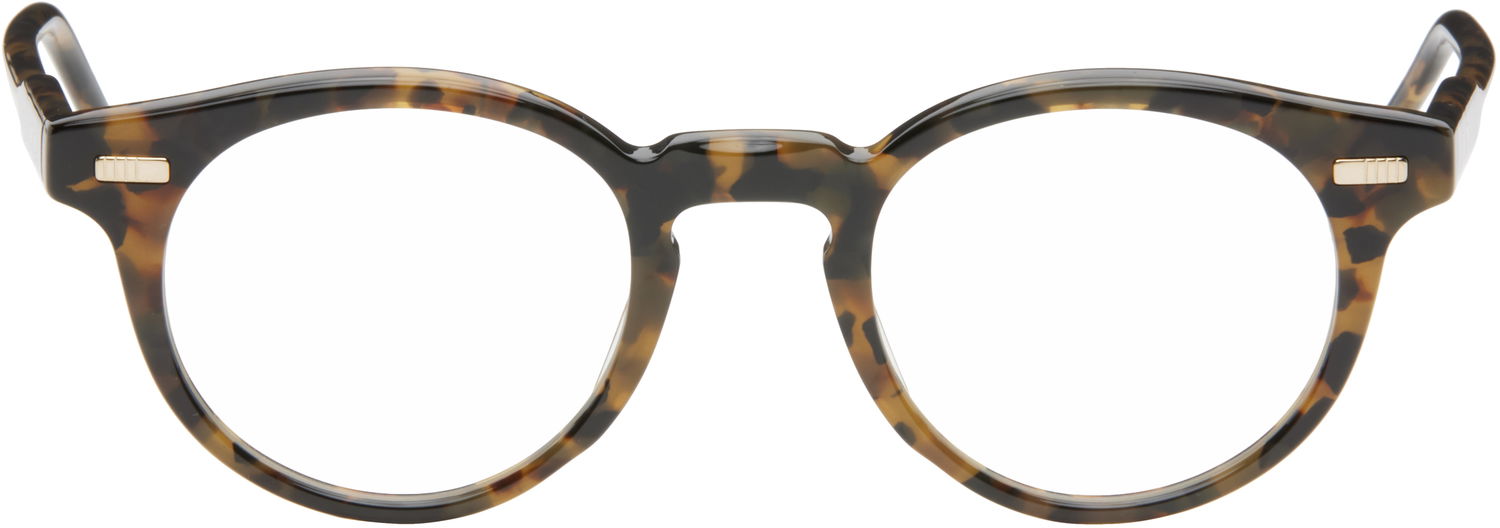 Слънчеви очила Thom Browne Round Glasses Кафяво | UEO404A-G0002, 0