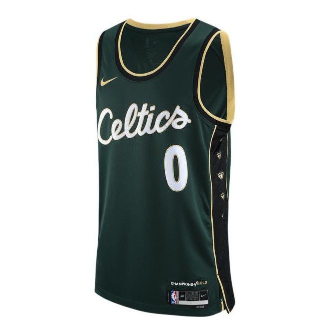 Фланелка Nike Boston Celtics Jayson Tatum 2022/23 City Edition Swingman Jersey Зелено | DO9586-332, 0