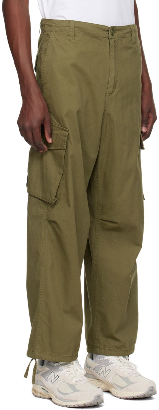Карго панталони Carhartt WIP Cargo Pants With Flap Pockets Зелено | I032983, 1