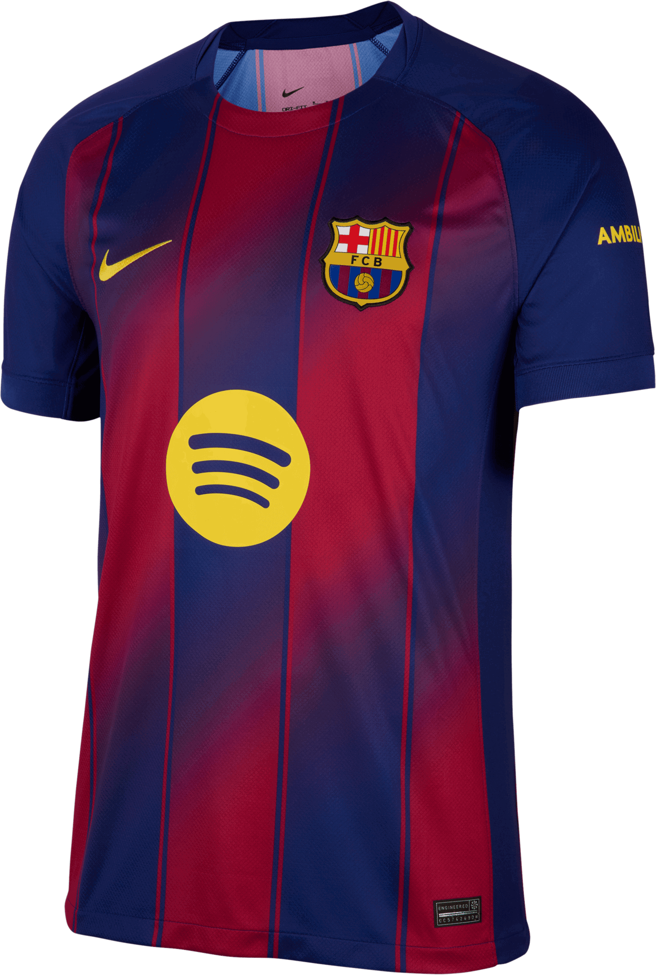 Фланелка Nike FC Barcelona Home Stadium Short Sleeve Jersey 2025/26 Синьо | hj4590-456, 0
