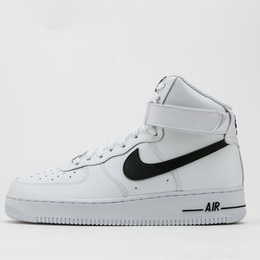 Кецове и обувки Nike Air Force 1 High "White Black" Бяло | CK4369-100, 0