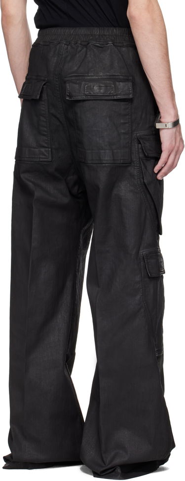 Карго панталони Rick Owens Rick Owens DRKSHDW Hollywood Double Cargo Jumbo Belas Denim Pants Черно | DU01E3398 SBW, 2
