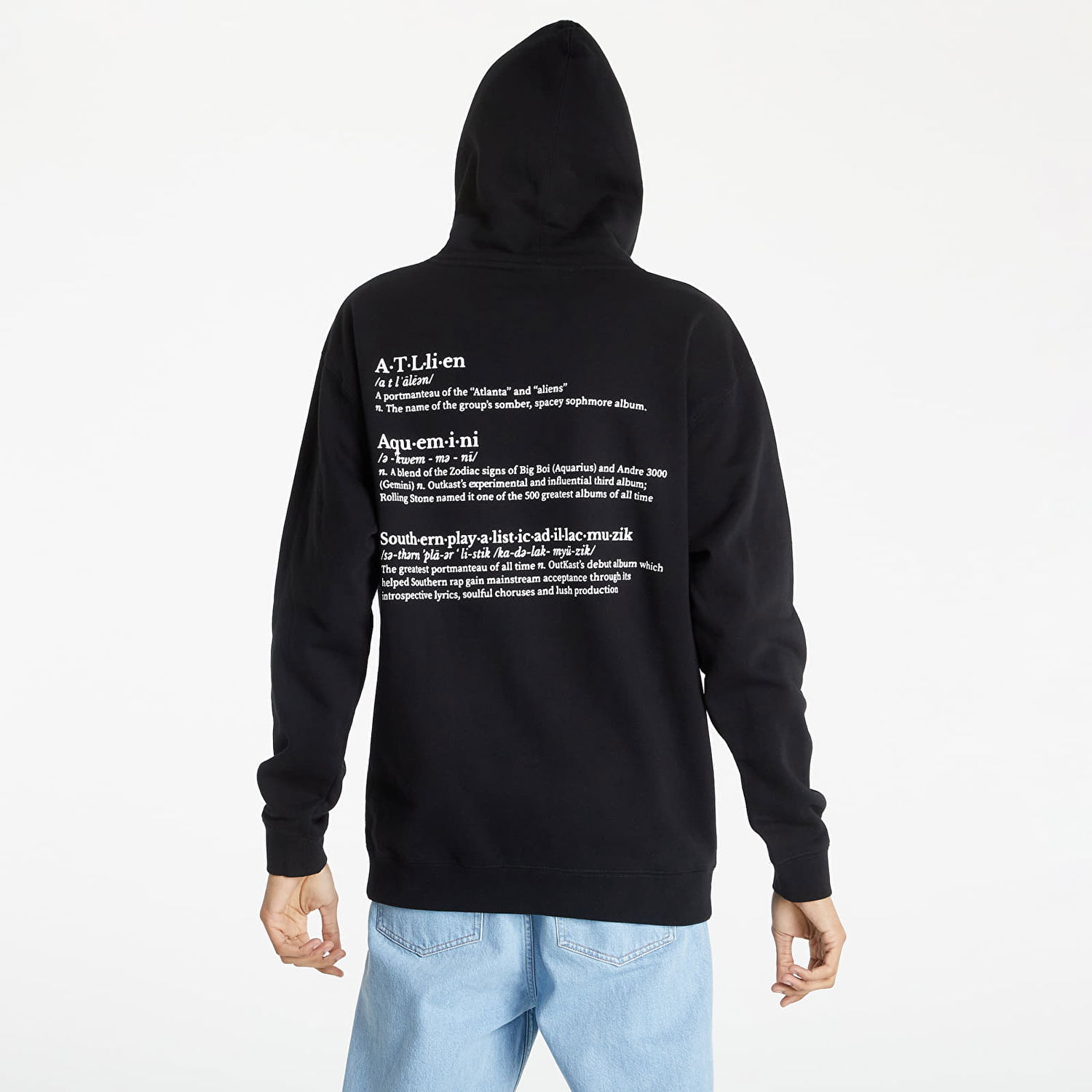 Суитчър Pleasures Vocabulary Hoody Черно | P22SP060 Black, 0