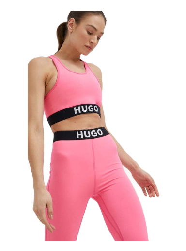 Сутиен BOSS Super-stretch logo Sports Bra Розово | 50488441