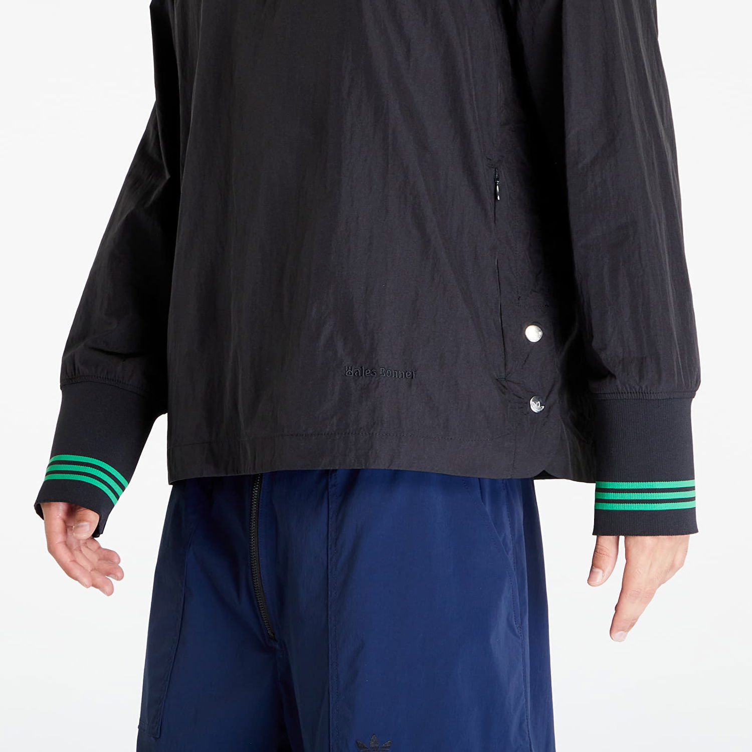 Ветровка adidas Originals Wales Bonner x Nylon Track Top Черно | IT9775, 1