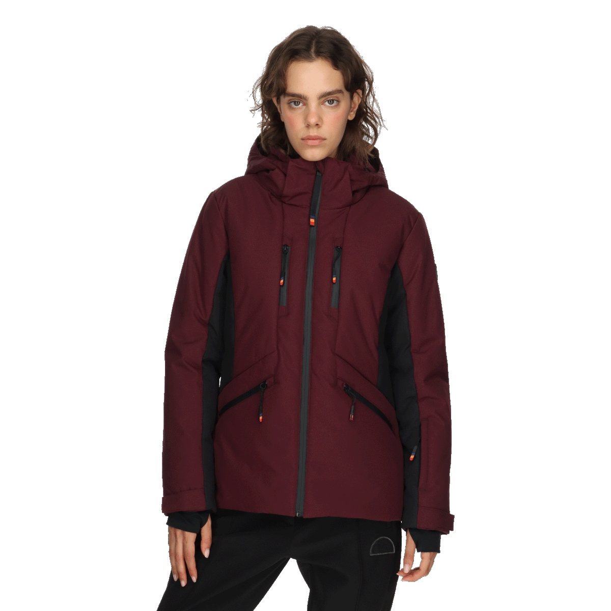 Яке Ellesse MIMMY Ski Jacket Бургунди | ELA253F592-56, 0