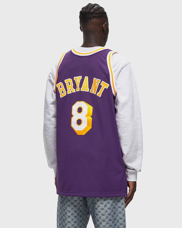 Фланелка Mitchell & Ness NBA AUTHENTIC JERSEY LOS ANGELES LAKERS ROAD 1996-97 KOBE BRYANT #8 Лилаво | AJY4GS18092-LALPURP96KBR, 3